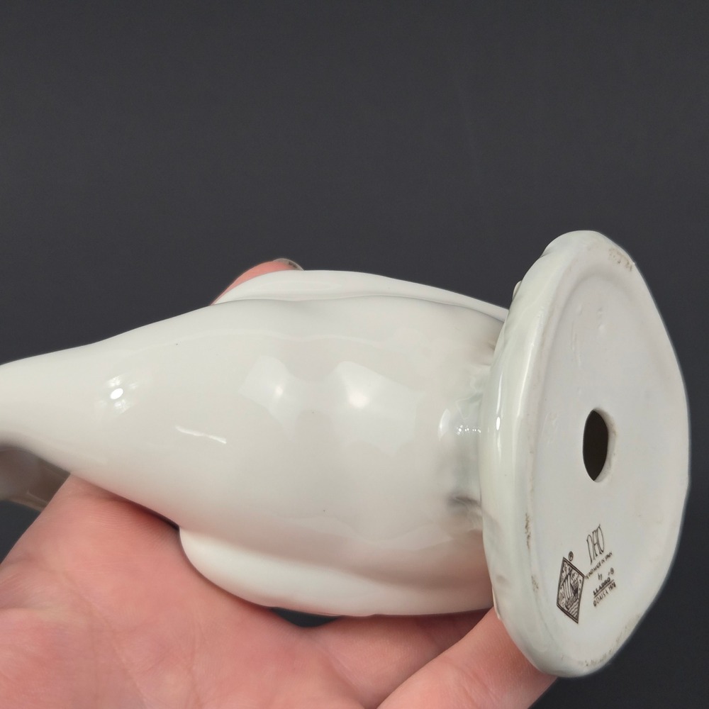 NAO by Lladro Porcelain Duck Figurine White Handmade Spain 1978 Vintage 5.25"